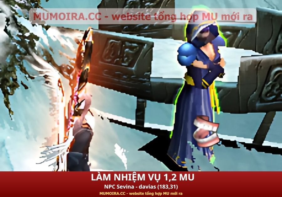 Làm nhiệm vụ 1, 2 mu online